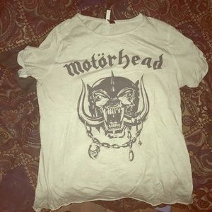 Motörhead Chiffon Tee with Cuffed sleeves